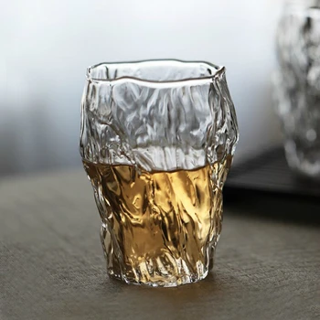 Japonská Kreativní Design Kolík Tvar Whisky Sklo Klasického Likéru, Brandy, Šampaňské, Pivo, Čaj, Voda Pohár, Bar Domácí Party Vaso