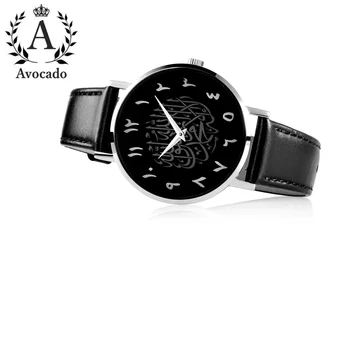 Jednoduché Pánské Hodinky Ležérní Móda Quartz Náramkové hodinky Kožené arabské Digitální Hodiny Časovač 2021 Nové