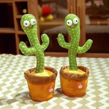 Kaktus Plyšové Hračky Elektronické Shake Tanec hračka s písní plyšové roztomilé Tančící Kaktus v Raném Dětství Vzdělávací Hračky Pro děti