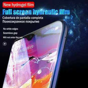 Kompletní Kryt Pro Nokia 7.1 6.1 3 5 2.1 3.1 7 Přední Hydrogel Film Screen Protector Ultra Tenké nevýbušné Film Není sklo