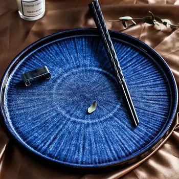 Kreativní keramické Japonské velký disk Japonské restauraci sushi talíř, hotel, těstoviny, talíř, steak talíř velký rybí talíř pro domácnost