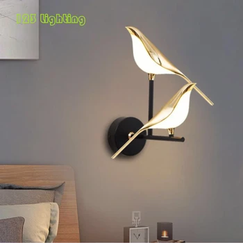 Krásný Pták LED Nástěnné Svítidlo Obývací Pokoj Ložnice Uličky Svítidla, bytové Dekorace, Svícen, Povrchová Montáž