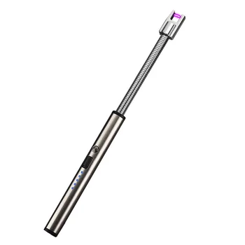 Kuchyňské Zapalovače USB Dobíjecí Bezplamenová Svíčka Elektrický GRIL Větruodolný Hadice Hořáku Electric Plasma Arc Zapalovače Venkovní