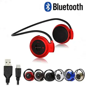 Kuulee Módní Bezdrátové připojení Bluetooth 4.0 Sluchátka FM Rádio Sport Music Stereo Earpics Micro SD Card Slot, Sluchátka Drop Shipping