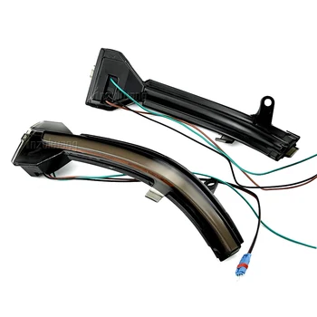 LED Dynamické směrové ukazatele směru Tekoucí Vody Blikající Světlo Pro BMW 5 6 7 Series F10 F11, F07 F06 F12 F13 F01 F02