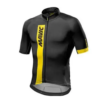 Mavic Cyklistický Dres 2021 Cyklistické Oblečení Závodní Sport Bike Jersey Top Cyklistické Oblečení Krátkým Rukávem Maillot ropa Ciclismo