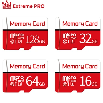 Micro SD 32 GB / 8 GB/16 GB/64 GB/ Class 10 Flash Paměťové Karty UHS-1 Micro SD Karta TF Karta Pro Chytrý telefon, tablet s SD adaptér
