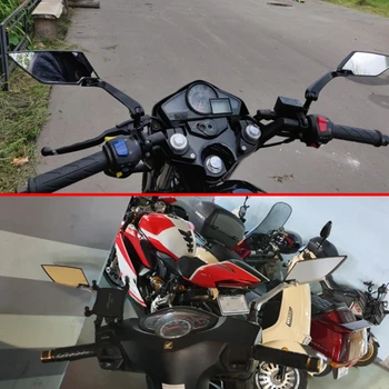 Motocykl Zadní Zrcadlo 8mm 10mm Motocykl Modifikace Zpět Zrcátka Pro YAMAHA WR450F WR250R WR250X WR450 SEROW 225 250