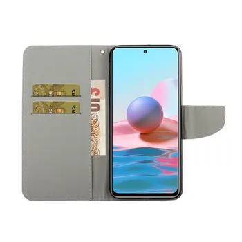Na sFor Xiaomi Poco X3 NFC Kožená Peněženka Magnetické Flip Stand Pouzdro pro Xiaomi Poco M3 Případě PocoX3 Pro X 3 NFC Kryt Telefonu Coque