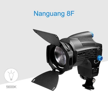 Nanlite 8F 8W LED 5600 Video Vyplnit Světlo Nanguang Přenosné CN-8F Focusable Fresnelovy Lehké Outdoorové Fotografování, Fotografování Osvětlení