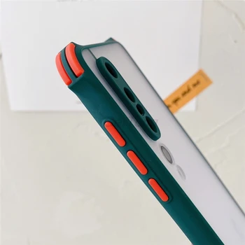 Nárazuvzdorné Ochranné Pouzdro Pro Xiaomi Redmi note 10 Pro Globle 5G Kryt Matný Kůže Zadní Kryt na Redmi note 10 9 Max S 5G Případě