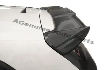 OS Styl Uhlíkových vláken auto zadní okno lip spoiler křídlo zadních dveří-střešní spoiler křídlo pro Volkswagen/VW Polo 6 7 2012+