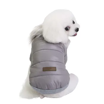Pet Pes Zimní Kabát, Teplé Psí Oblečení Chladného Počasí Psa Bunda Na Podzim A Zimu S Kožešinový Límec