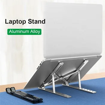 Počítač, Notebook, Držák Domácí Kancelář Přenosná Skládací Nastavitelný Hliníkový Notebook Stand pro Macbook Pro Držitele