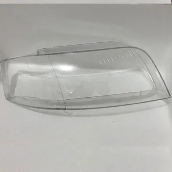 Pro Audi A6 C5 2003 -2005 objektiv Přední světlomety světlomety sklo lampy odstín shell kryt transparentní masky kapoty auta zábal