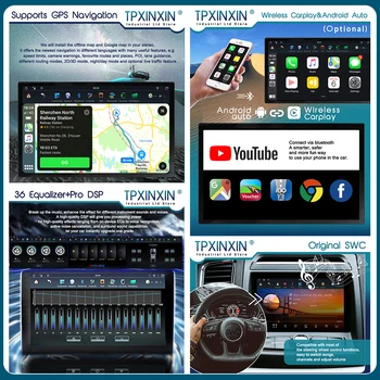 Pro Hyundai IX45 2013-2018 Android 10 Carplay Rádio Přehrávač Auto GPS Navigace hlavní Jednotka autorádia CD DVD WIFI BT DSP
