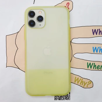 Pro IPhone 11 Pro Max Barevné Tekuté Silikonové Pouzdro Transparentní Kůže Vynikající Anti-finger Dobrý Dotykový Matný Zadní kryt