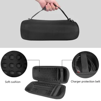 Pro JBL CHARGE 5 Wirless Mluvčí Cestovní Nesoucí Zipper Bag Přenosné Vodotěsné Nošení Pouzdro ForJBL Charge5 Příslušenství