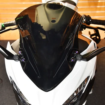 Pro Kawasaki Ninja 400 Ninja400 EX400 Ninja 250 2018 2019 2020 Motocykl čelní Sklo čelní Sklo Vítr Deflektor Flyscreen Roleta