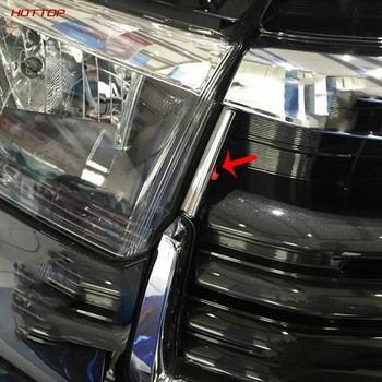 Pro Toyota Highlander ABS Chrom Přední Centrum Mříže Kolem Proužky Střihu Car Styling Doplňky