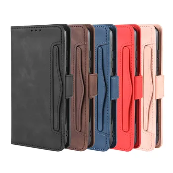 Pro Xiaomi Redmi Note 8 T Případ Multi-slot Kožené Book Flip Design Peněženka Pouzdro Měkký Kryt Pro Redmi Note 8 8T