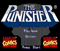 Punisher 16 bit MD Karetní Hra Pro Sega Mega Drive Pro SEGA Genesis