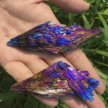 Přírodní Barevné Turmalín Pokovovat Minerální Léčivé Skutečné Crystal Stone Domácí Dekoraci Decora Ruční Řemesla Phoenix Feath