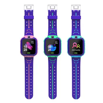 Q12 dětské Chytré Hodinky SOS Telefon Hodinky Smartwatch Pro Děti S Sim Karty, Foto Vodotěsné Tracker Telefonní Hovor Pro IOS Android