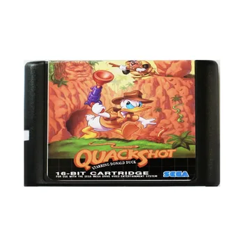 Quack Shot 16 bit MD Karetní Hra Pro Sega Mega Drive Pro SEGA Genesis