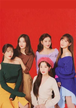 Red Velvet Plakáty Kpop Korejský Styl Samolepky Na Zeď Lesklý Papír Živé Barvy