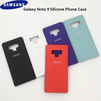 Samsung Galaxy Note 9 Originální Ochranný Kryt Tekuté Silikonové Pouzdro Silky Soft-Touch Pro Galaxy Note 9 Telefon Shell 6.4