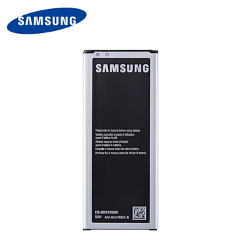 SAMSUNG Originální EB-BN910BBE EB-BN910BBK EB-BN910BBC EB-BN910BBU 3220mAh baterie Pro Samsung Galaxy Note 4 N910 N910A/V/P Č NFC