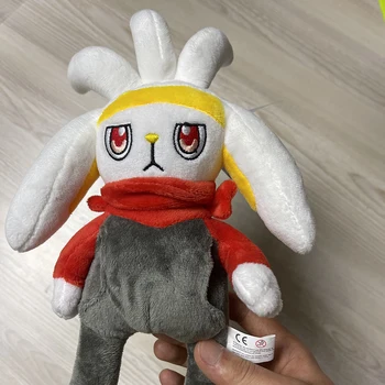 Scorbunny evoluce Raboot plyšový králík plyšové panenky Karikatura obraz peluche obrázek Toy Dárek