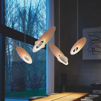 Severské Minimalistické LED závěsné svítidlo Jídelna Ostrov Kreativní Závěsné Svítidlo Galaxy Satelitní Restaurace kavárna Bar Svítidla