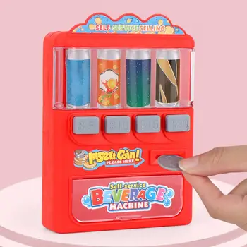 Simulace Nápojový Automat Vzdělávání, Učení, Nakupování Hry Chlapec Dívka Hrát Panenku Dům Hraček