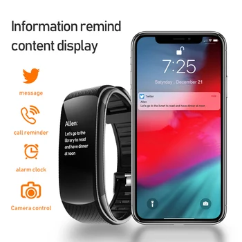 Smart Náramek Vodotěsný Fitness Tracker, Krevní Tlak, Srdeční Frekvence Monitoru Smart Band Watch Sport Pro Xiaomi Huawei iphone