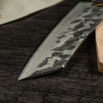 Sowoll Vaření Nůž Kuchyňský 8.5 Inch Z Nerezové Oceli, Šéfkuchaře Nože Full Tang Kované Hovězího Masa, Zeleniny Kráječ Fréza Nástroj Nůž