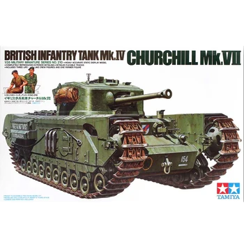 Tamiya 35210 1/35 Model Kit Britský Pěchotní Tank Mk.IV A22 Churchill Mk.VII