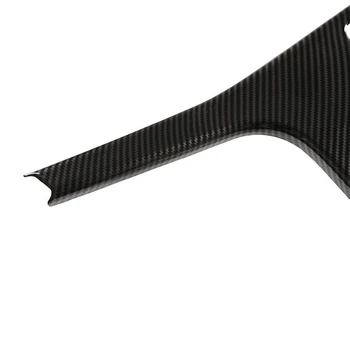 Uhlíkových Vláken Gear Shift Knob Kryt Panelu Trim Dekorace Kryt Pro-BMW X3 F25, X4 F26 2011-2017