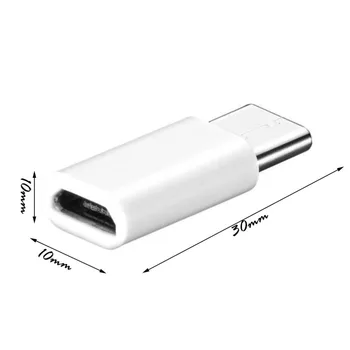 USB-C Typ-C na Micro USB datový nabíjecí adaptér pro samsung S9 S8 plus huawei P9 plus Cti 8 pro Xiaomi mi6 oneplus 6 kabel