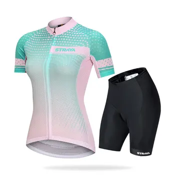 V létě ženské peníze, krátký rukáv cyklistické obleky road cycling team edition kabát kšandy lze upravit