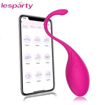 Vagina Vejce Bluetooth Vibrátor Wireless Remote APP Vibrátor Sexuální Hračky pro Ženy G spot Klitoris Stimulátor Kegel Ball Vibrador