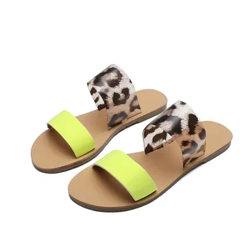 Velikost 43 letní pláž pantofle žena ploché sandály 2020 letní boty žena beach sandály transparentní pantofle