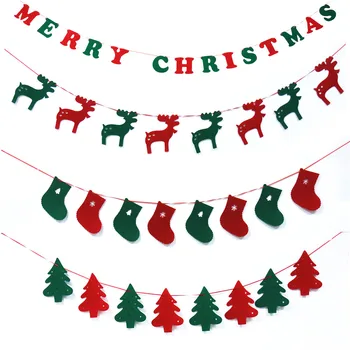 Veselé Vánoce Strnad Bannery, Vlajky, Dar, Hang Okna Stran, Vytáhnout Vlajku na Nový Rok Vánoční Strom, Dveře, Ozdoby, Vánoční Dekorace