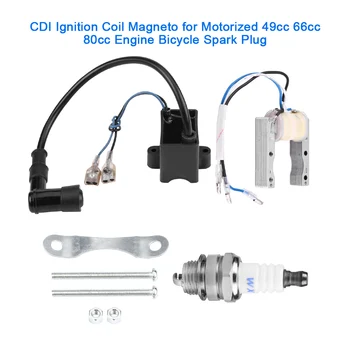 Vysoce Kvalitní CDI Cívka Zapalování Magneto Pro Motorizované 49cc 66cc 80cc Motoru jízdních Kol Spark Plug