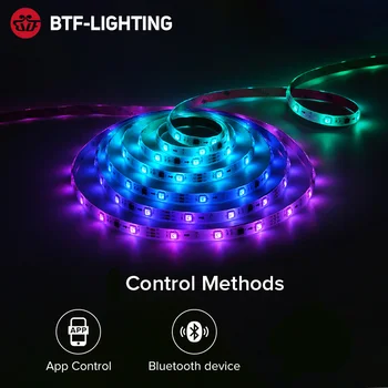WS2811 LED Strip Světlo Dreamcolor LED Světla APP Bluetooth Kompletní Sada RGB IC Strany Ložnice, Kuchyně, Domácí Osvětlení s IOS Android