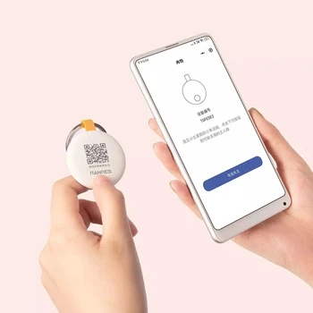 Xiaomi Ranres Smart Anti Ztracené Zařízení Polohovací Alarm Vyhledávání Tracker Pet Tašku, Peněženku, Klíče Finder Telefonní budky Vyhledávání airtag