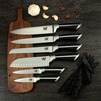 XYj Nůž Nástroje Z Nerezové Oceli Japonské Nože Sada Na Vaření Nůž Šéfkuchaře Sekáček Santoku Chef Kuchyňské Nože Dodávky
