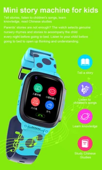 Y95 4G Děti Chytré Hodinky Vodotěsné GPS+WIFI+LBS Tracker, SOS Video Volání Pro Dítě SOS Hlasový Chat Děti Smartwatch
