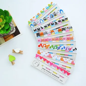 1 Ks Korea Papírnictví Mini Memo Pad Kawaii Kreslených Zvířat Memo Listy Sticky Notes Planner Samolepky, Školní Kancelářské Potřeby
